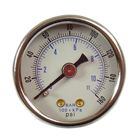 Marco 1/8" NPT Pressure Gauge 160 psi 10L800719